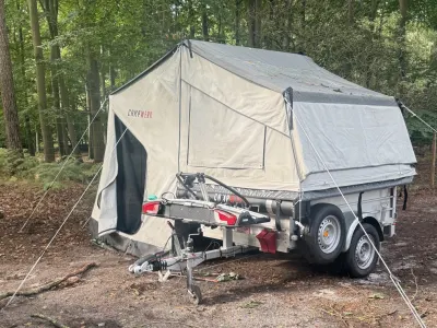 Campwerk Zeltanhänger „Economy“ mit Anbauzelt